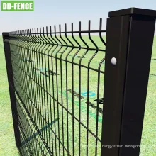 Powder Coated Garden Curved Welded Wire Mesh Fence